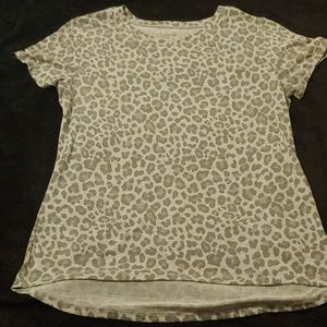 NWOT Cheetah Print T Shirt